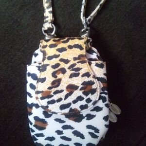 Leopard Print Crossbody Bag